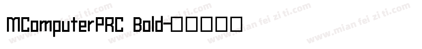 MComputerPRC Bold字体转换